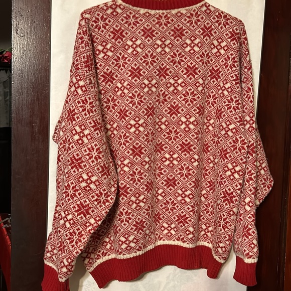 Next for man wool blend (60%) Christmas crewneck sweater, made in UK size Large - Picture 3 of 8